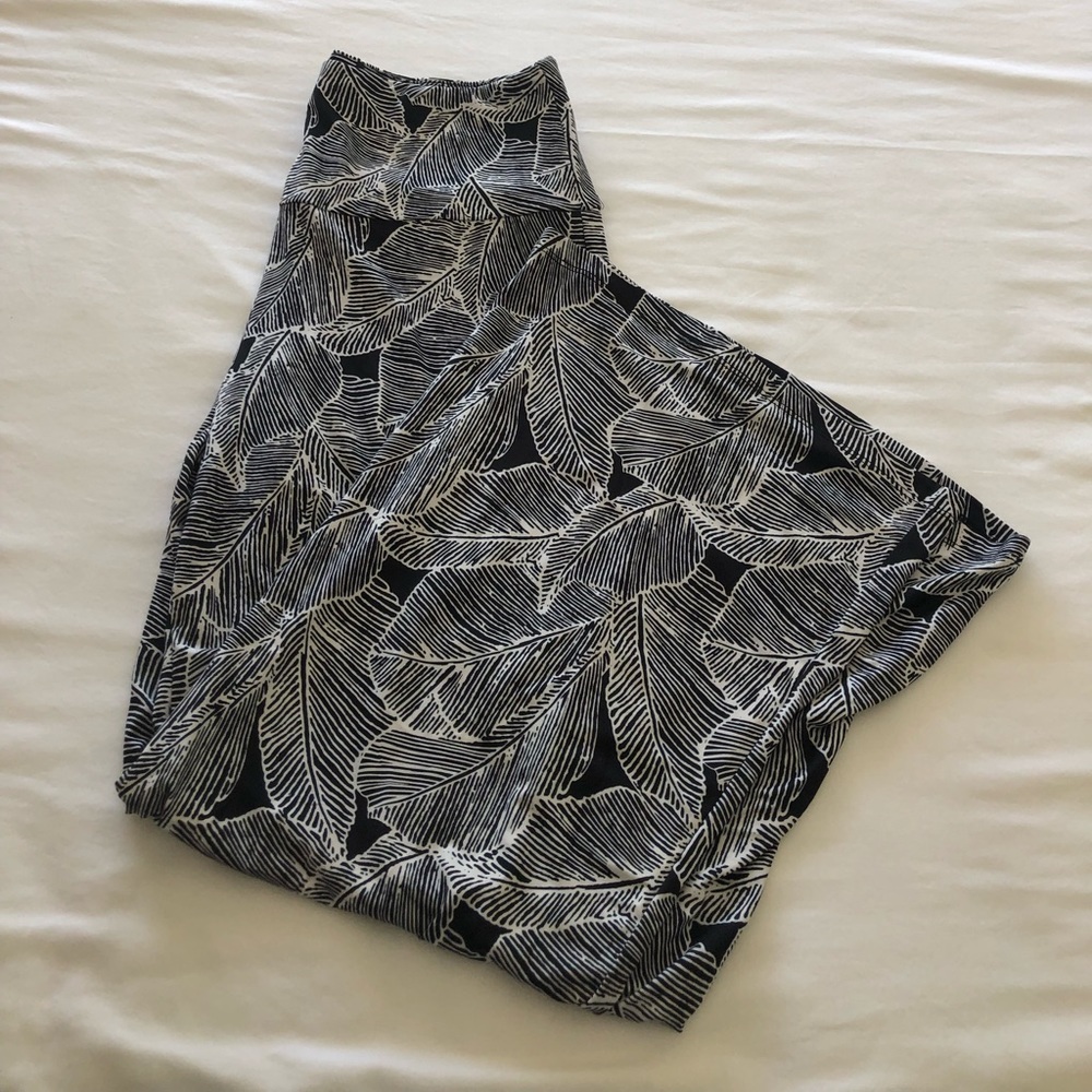 High waisted flare pants